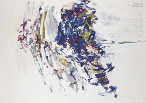 Joan Mitchell, American 1925-1922- Untitled, 1999; digital p...