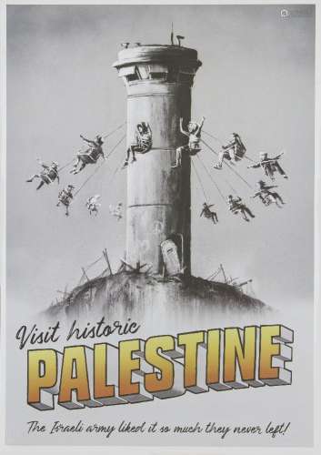 Banksy, British b.1974- Visit Historic Palestine Poster, 201...
