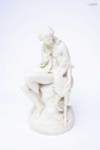 A Victorian parian figural group after Charles Bell Birch, m...