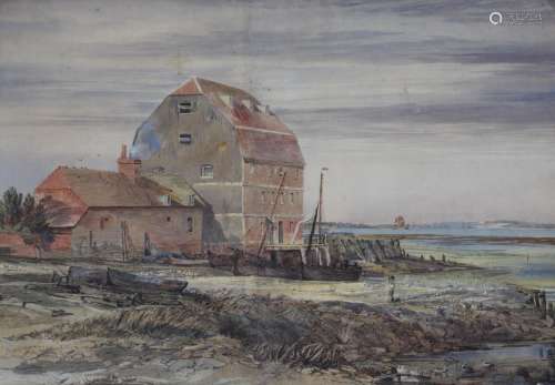 MILES EDMUND COTMAN (1810-1858) ASHLETT MILL, FAWLEY Signed,...