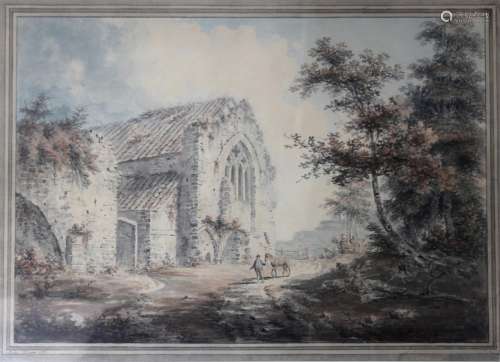 EDWARD DAYES (1763-1804) THE RECTORY OF WALSINGHAM ABBEY, NO...