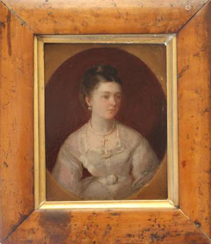 CIRCLE OF SIR GEORGE HAYTER (1792-1871) PORTRAIT OF A LADY, ...