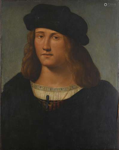 MANNER OF ANDREA SOLARIO (1460-1524) PORTRAIT OF A YOUNG MAN...