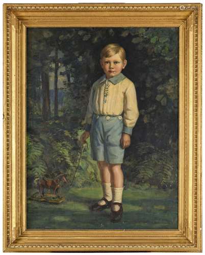 •GARNET RUSKIN WOLSELEY (1884-1967) PORTRAIT OF MASTER BRIAN...