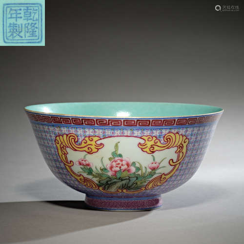 Qing Dynasty of China,Enamel Bowl