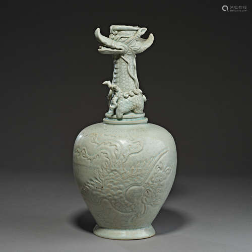 Song Dynasty of China,Yingqing Phoenix Head Bottle