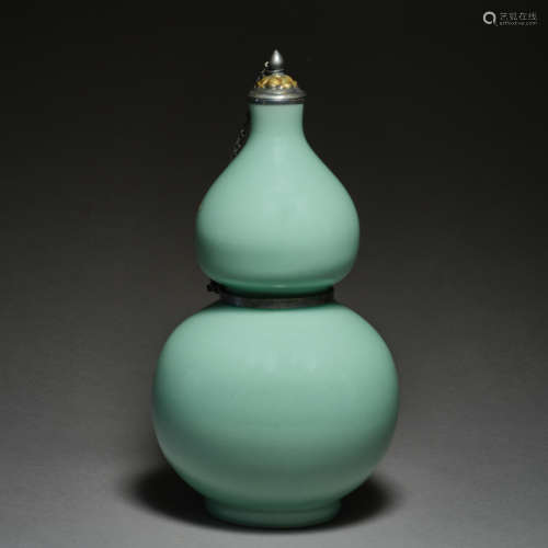 Song Dynasty of China,Longquan Kiln Gourd Bottle