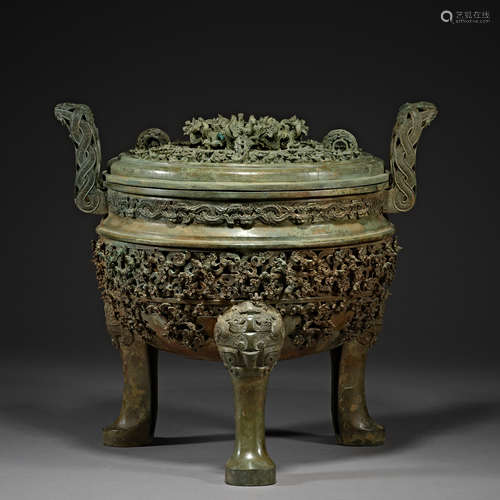 Spring and Autumn Period of China, Bronze Ding