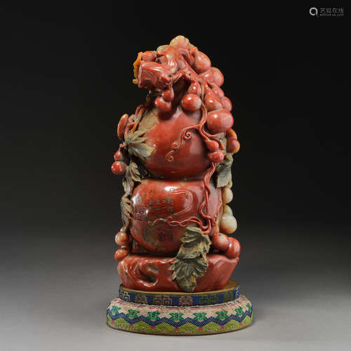 Qing Dynasty of China,Shoushan Stone Ornament