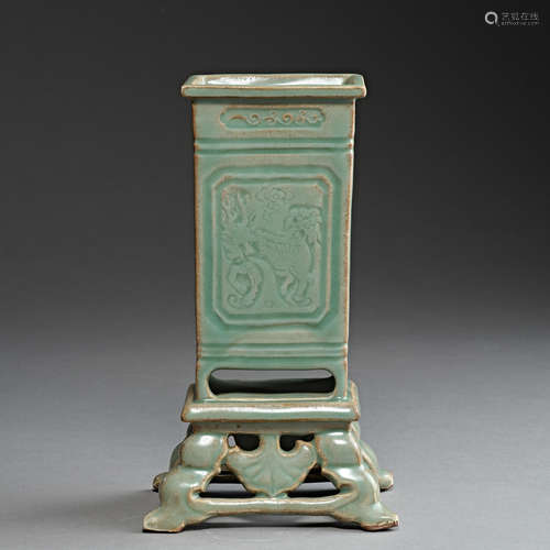 Song Dynasty of China,Longquan Kiln Square Bottle