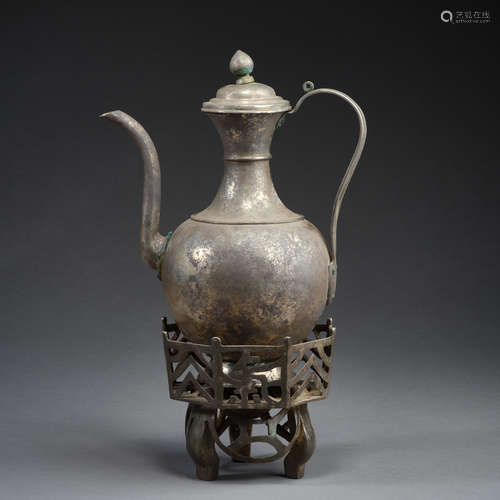 Yuan Dynasty of China,Silver Pot