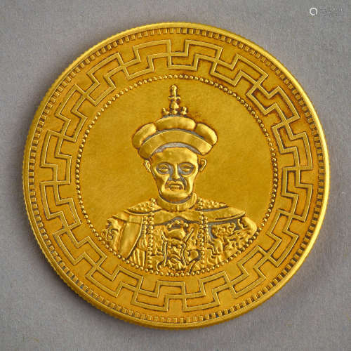 Qing Dynasty of China,Gold Coin
