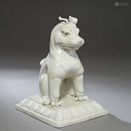 Sui Dynasty of China,White Glaze Lion