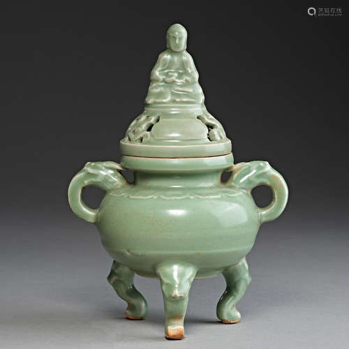 Yuan Dynasty of China,Longquan Kiln Incense Burner