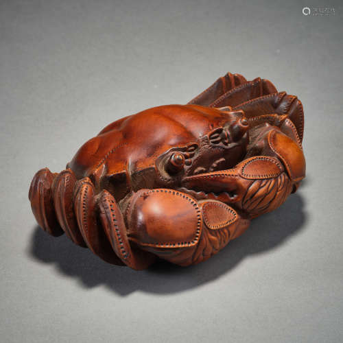 Qing Dynasty of China,Boxwood Crab