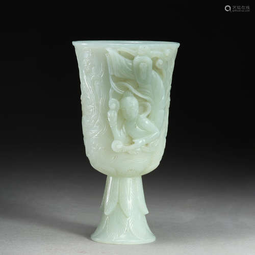 Tang Dynasty of China,Hetian Jade Cup