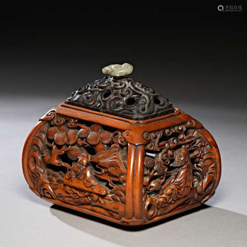 Qing Dynasty of China,Boxwood Box
