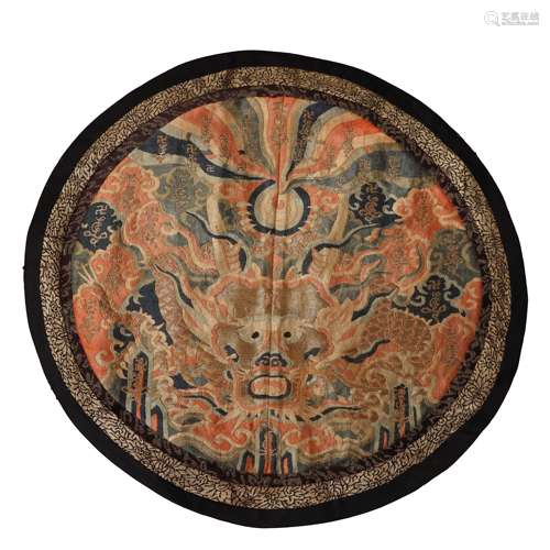 Ming Dynasty of China,Wanli Round Dragon Decoration