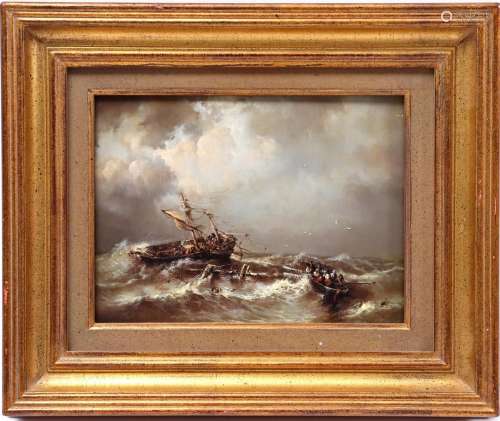 Unclearly signed, shipwreck