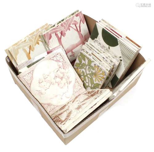 Box earthenware tiles