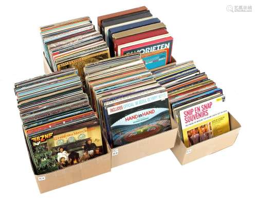 5 boxes with LPs