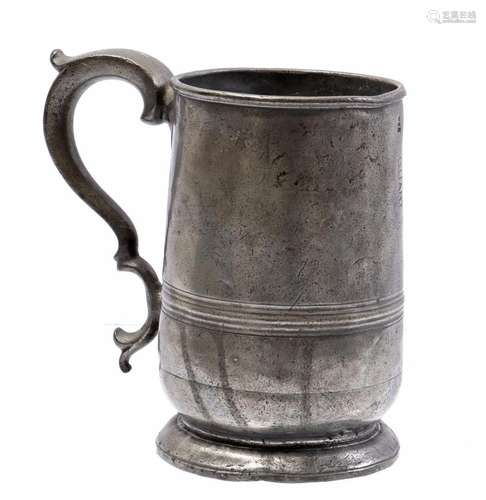 English pewter pint