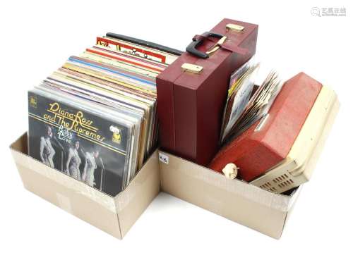 2 boxes with LPs