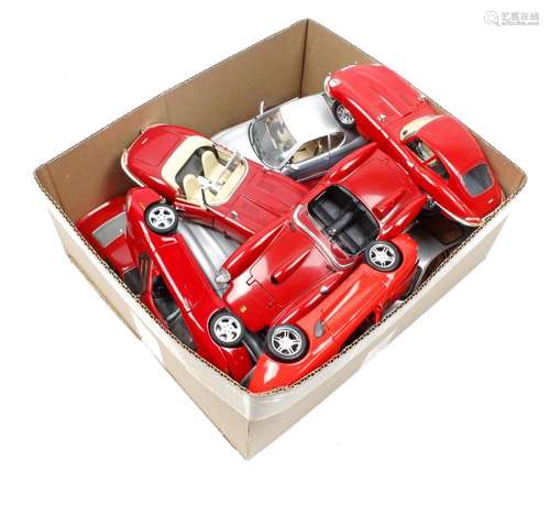 12 scale model sports cars