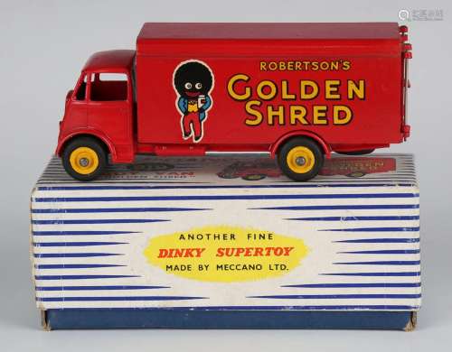 A Dinky Supertoys No. 919 Guy van 'Golden Shred', boxed (som...