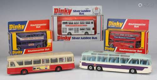 A collection of Dinky Toys and Supertoys vehicles and access...