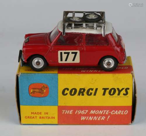 A Corgi Toys No. 339 Monte Carlo BMC Mini Cooper S, boxed wi...