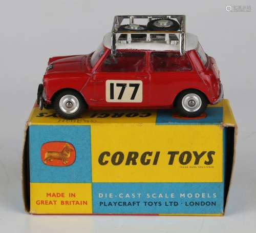 A Corgi Toys No. 339 Monte Carlo BMC Mini Cooper S, boxed (p...