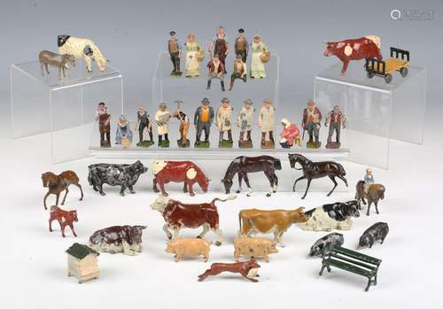 A collection of Britains, John Hill & Co and other lead ...