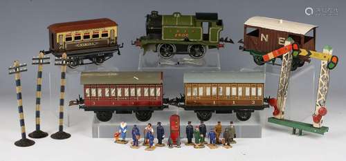 A good collection of Hornby Trains gauge O items, including ...