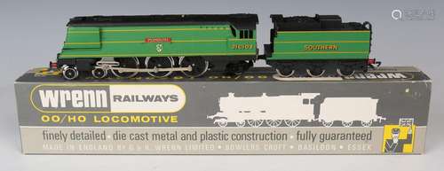 A Wrenn gauge OO/HO W2268 locomotive 21C103 'Plymouth' and t...