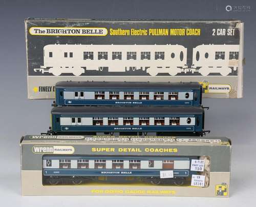 A Wrenn gauge OO/HO W3004/5 The Brighton Belle Southern blue...