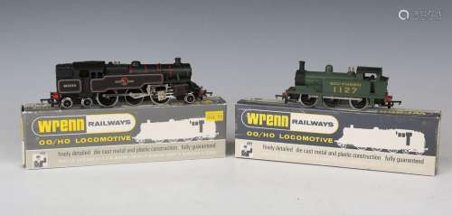 A Wrenn gauge OO/HO W2218 2-6-4 tank locomotive 80033, BR bl...