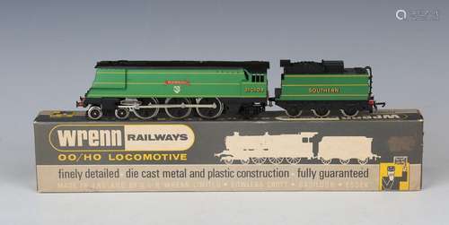 A Wrenn gauge OO/HO W2266 locomotive 21C103 'Plymouth' and t...