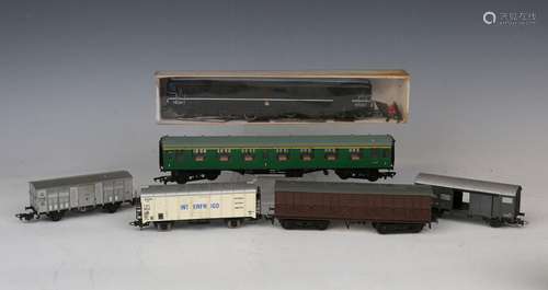 A Replica Railways gauge OO No. 12594 suburban 3-car set, BR...