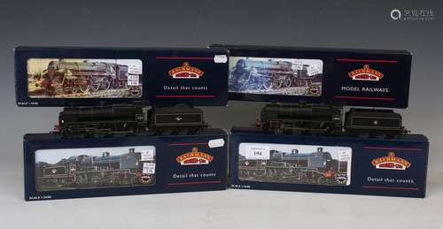 Four Bachmann Branch-Line Blue Riband gauge OO locomotives a...