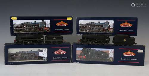 Four Bachmann Branch-Line Blue Riband gauge OO locomotives a...