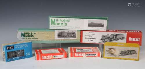 A collection of gauge OO locomotive and tender diecast model...