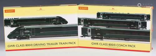 A Hornby gauge OO R.3609 GWR Class 800/0 driving trailer tra...