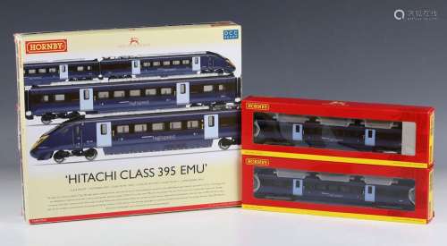 A Hornby gauge OO DCC Ready R.2821 Hitachi Class 395 EMU, an...