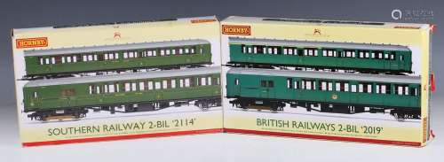 Two Hornby gauge OO DCC Ready train packs, comprising R.3257...
