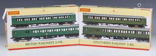 Two Hornby gauge OO DCC Ready train packs, comprising R.3699...
