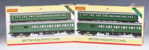 Two Hornby gauge OO DCC Ready train packs, comprising R.3340...