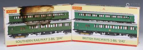 Two Hornby gauge OO DCC Ready train packs, comprising R.3162...