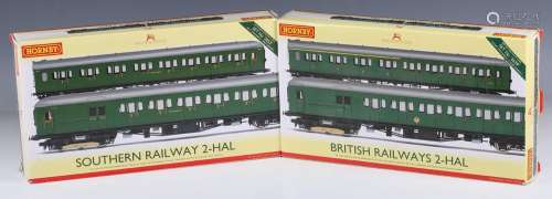 Two Hornby gauge OO DCC Ready train packs, comprising R.3260...