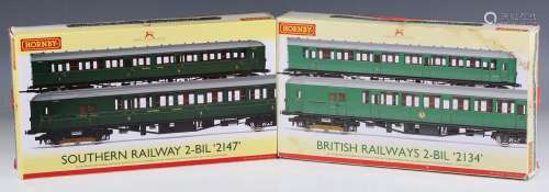 Two Hornby gauge OO DCC Ready train packs, comprising R.3161...